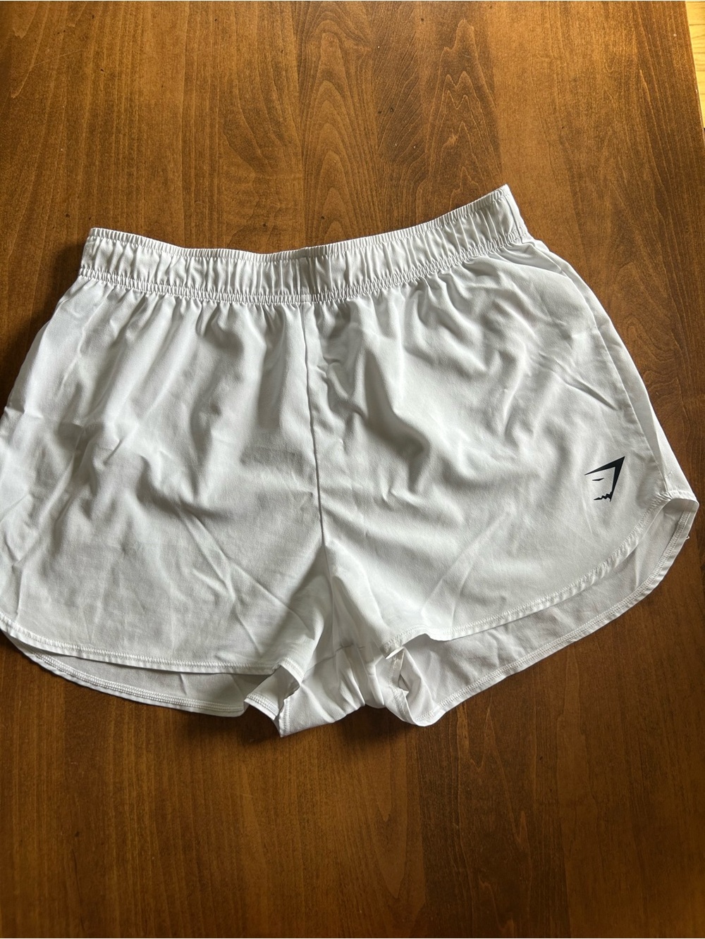 Gymshark White Women's Running Shorts Small